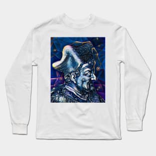 Lorenzo Valla Portrait | Lorenzo Valla Artwork 5 Long Sleeve T-Shirt